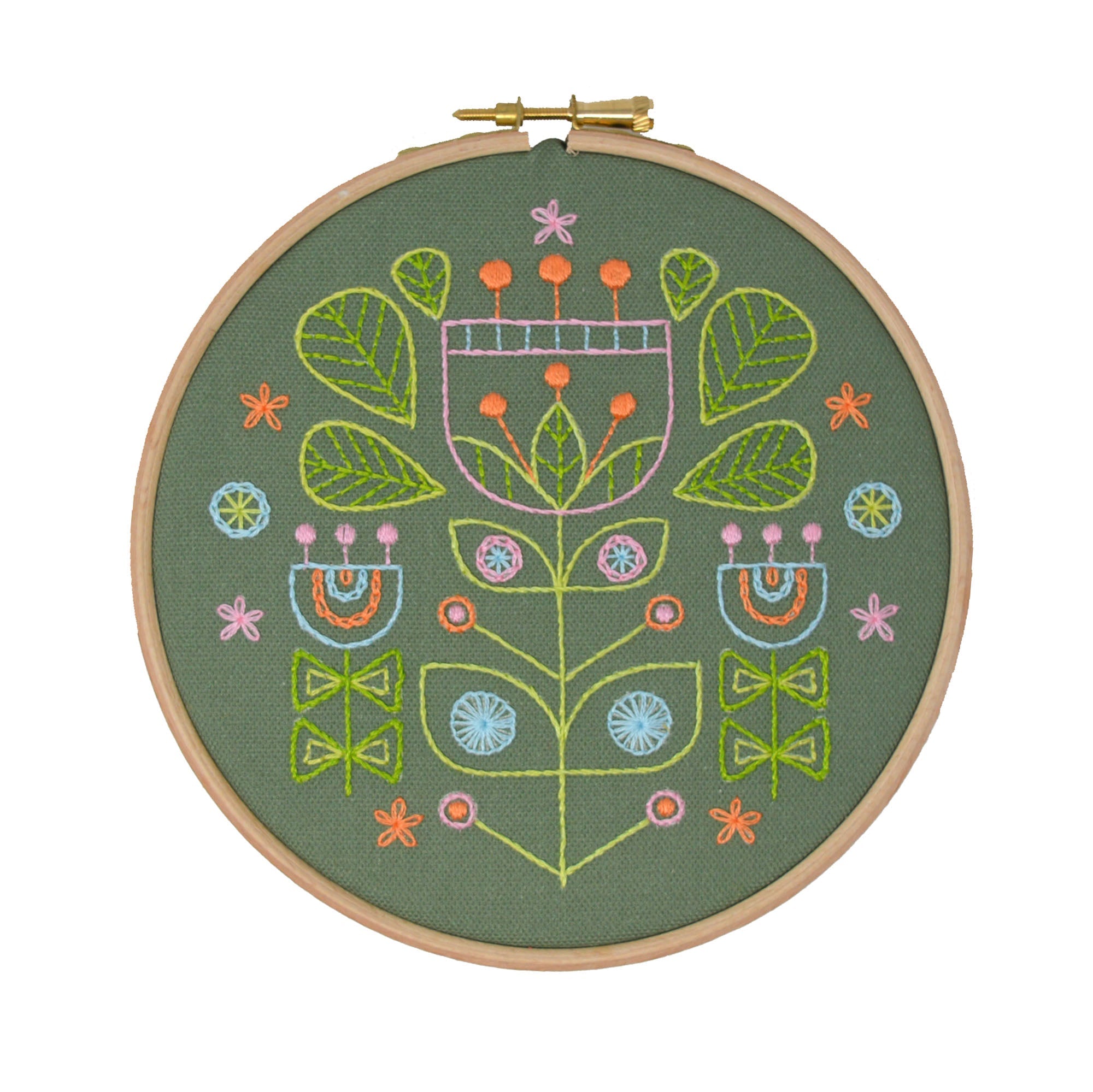 My Embroidery Kit - Tulip Trio