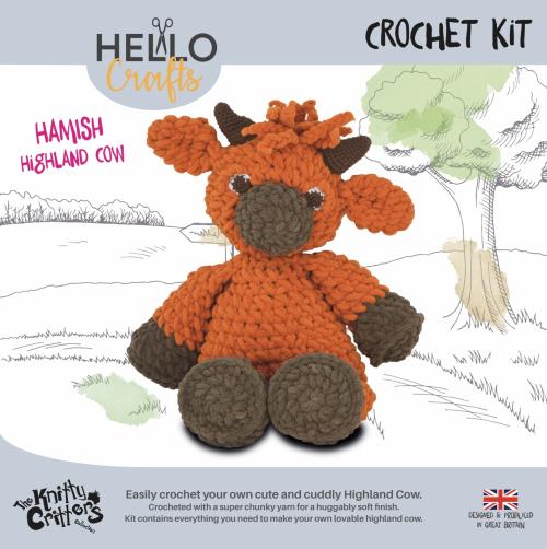 Knitty Critters - Hamish Highland Cow