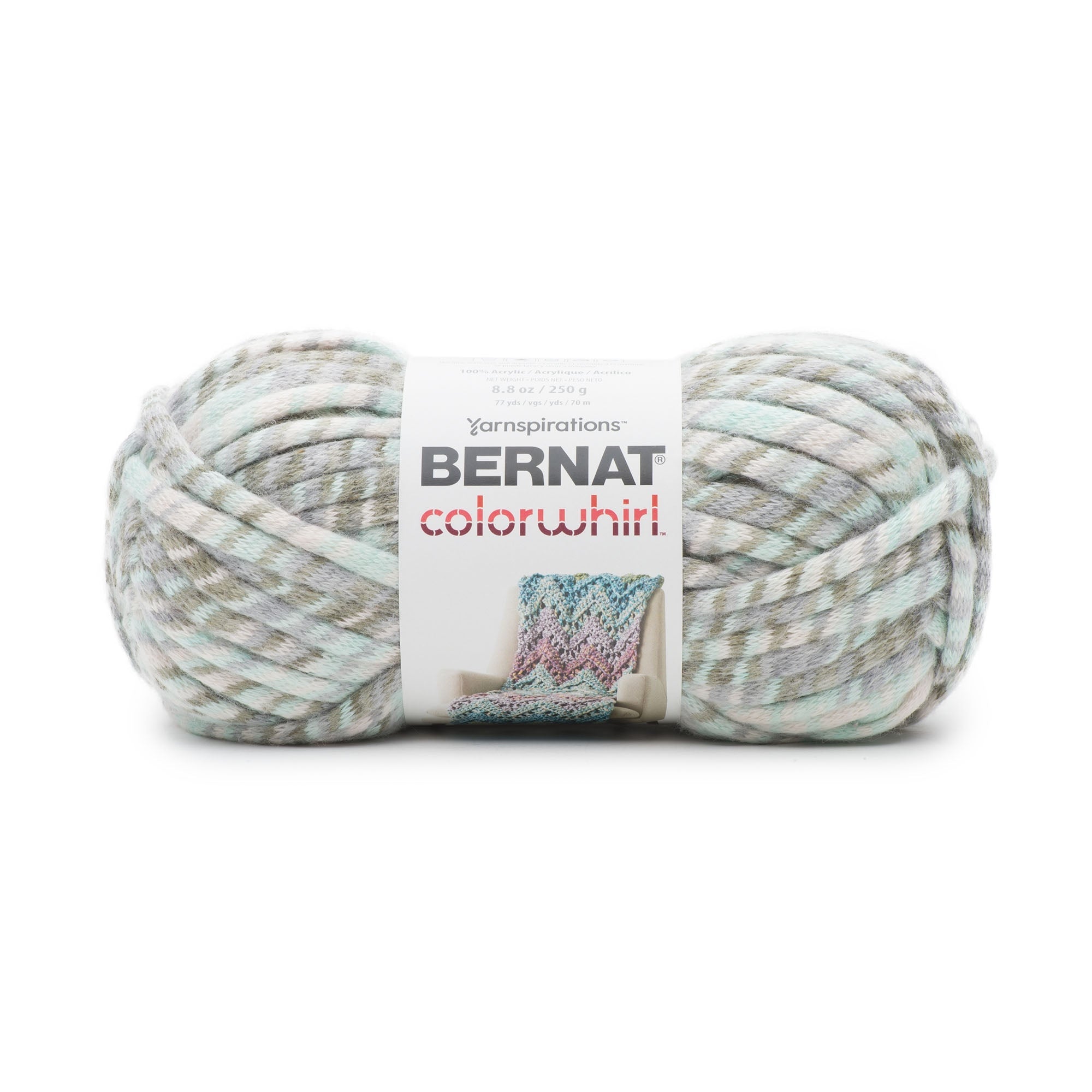 Bernat ColorWhirl Super Chunky 250g Yarn
