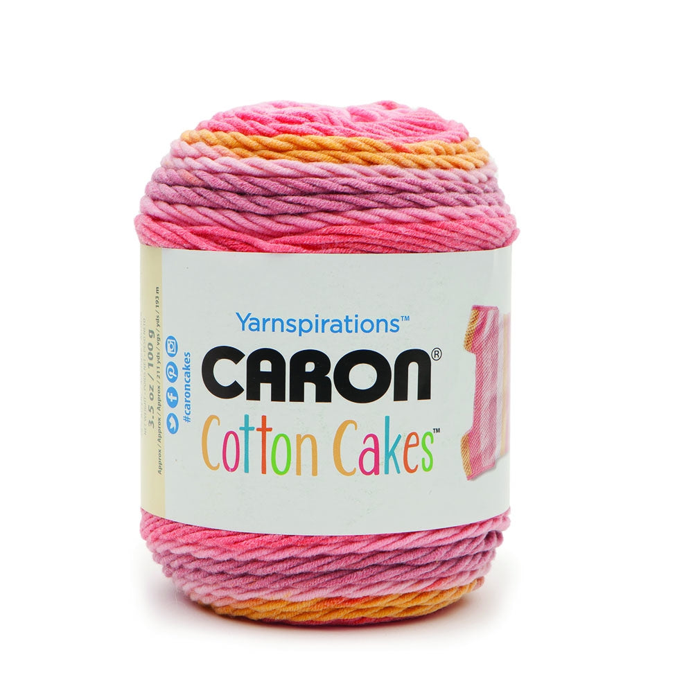 Caron Cotton Cakes Aran Yarn 100g