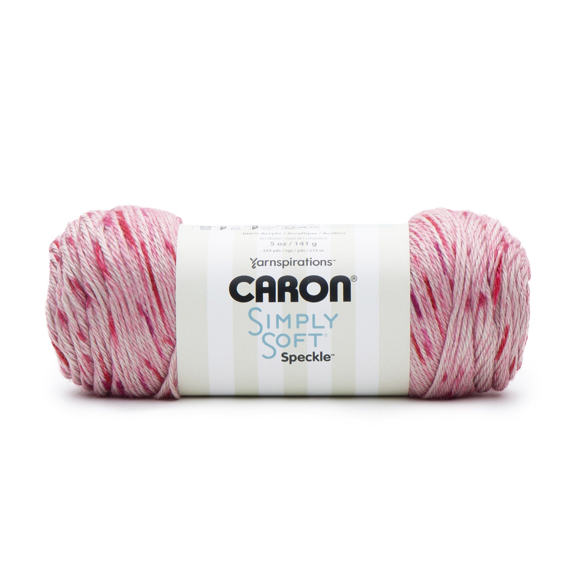 Caron Simply Soft Aran Knitting Yarn 141g - Speckle