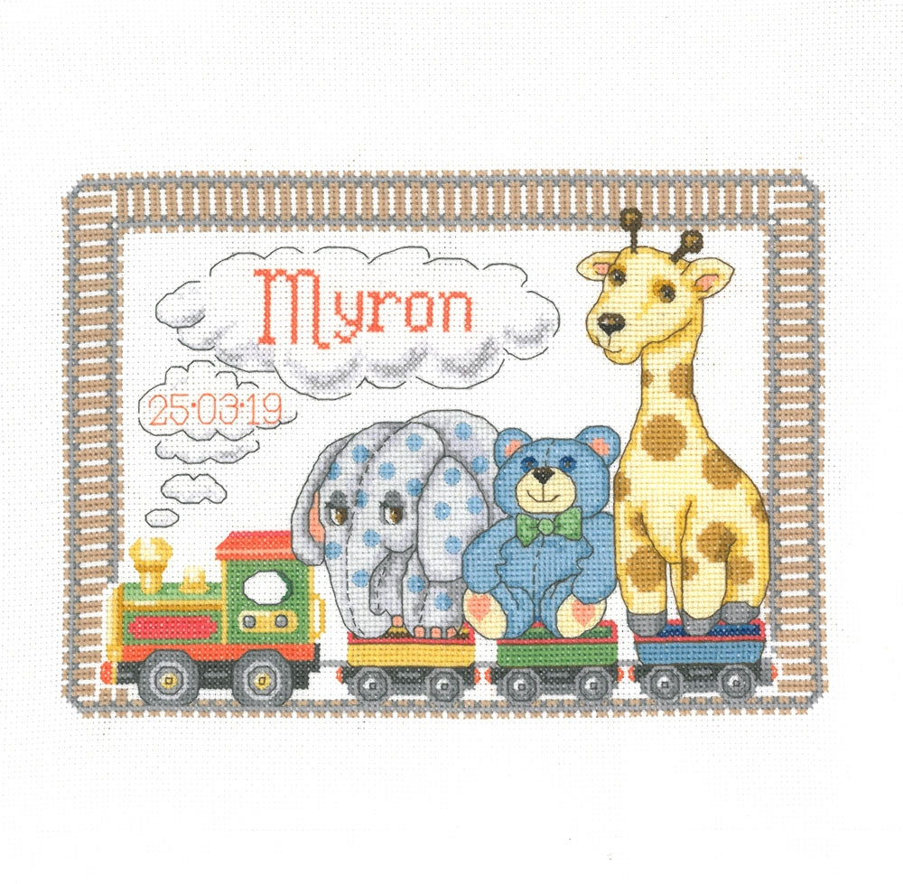 Celebration Counted Cross Stitch - Animal Magic Birth Sampler