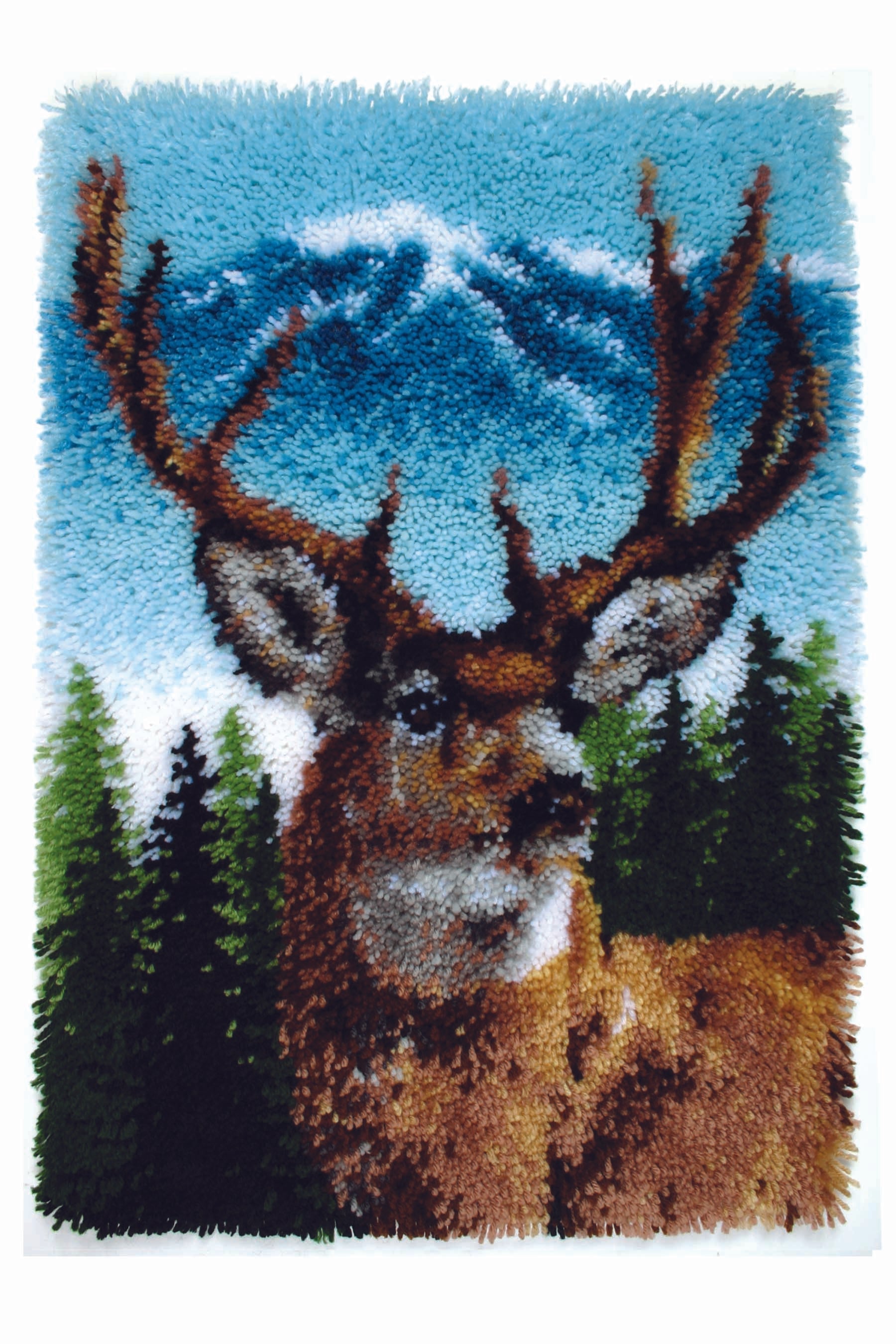 Wonderart Latch Hook Kit - Deer 20" x 30"