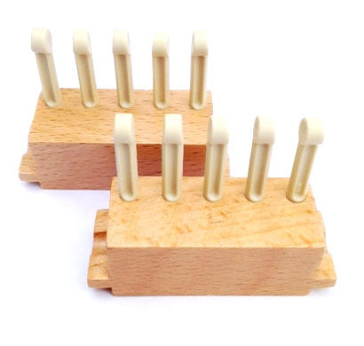 KB Looms - 5 Peg Sliders (3/8" gauge) for the All-n-One Loom and 10" Loom KB9800