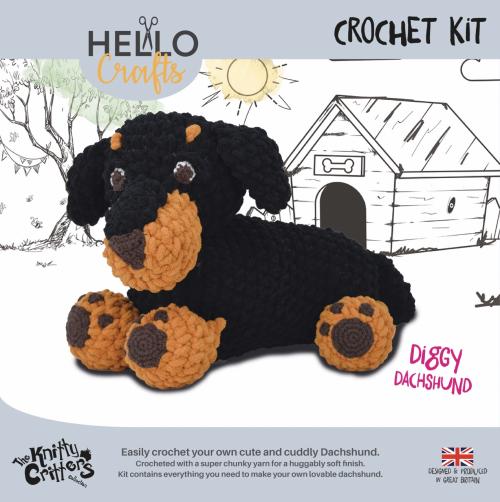 Knitty Critters - Diggy Dachshund