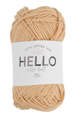 Hello Cotton Yarn - 25g Ball