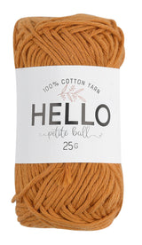 Hello Cotton Yarn - 25g Ball