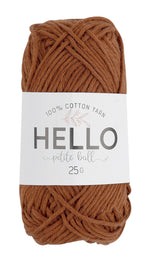 Hello Cotton Yarn - 25g Ball