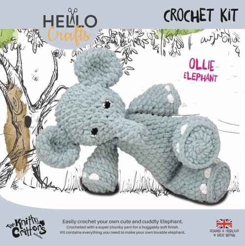 Knitty Critters - Ollie Elephant