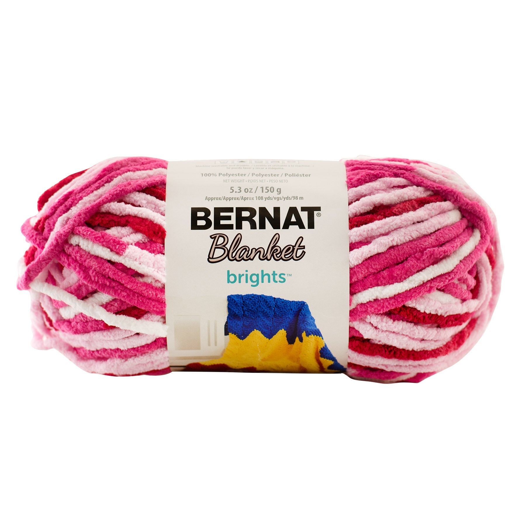 Bernat Blanket Brights Super Chunky Yarn 150g