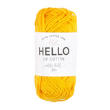 Hello Cotton Yarn - 25g Ball