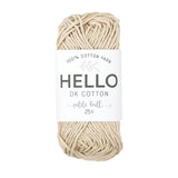 Hello Cotton Yarn - 25g Ball