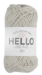 Hello Cotton Yarn - 25g Ball